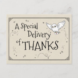 Harry Potter | Hedwig - Tack Vykort