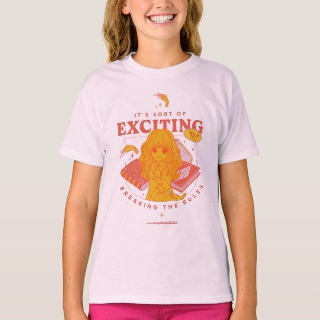 HARRY POTTER™ | Hermione Granger It's Exciting T Shirt (Framsida)