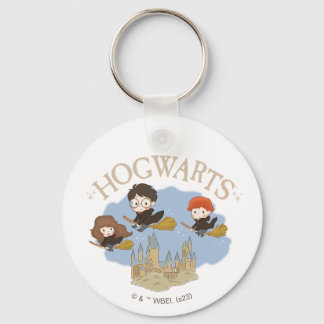 HARRY POTTER™, Hermione och Ron Fly over HOGWARTS™ Nyckelring