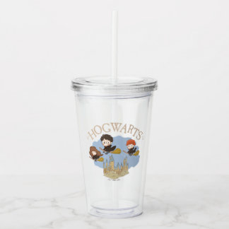 HARRY POTTER™, Hermione och Ron Fly over HOGWARTS™ Take Away Mugg