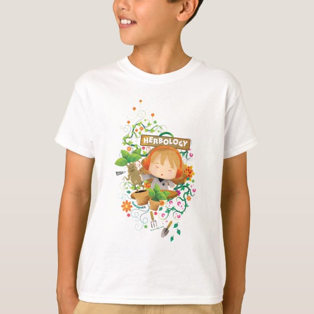 Harry Potter | Hermione örtlära klass grafik Tee Shirt (Framsida)