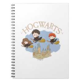 HARRY POTTER™, Hermione, & Ron flyger över HOGWART Anteckningsbok