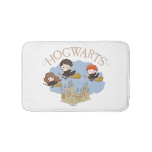 HARRY POTTER™, Hermione, & Ron flyger över HOGWART Badrumsmatta