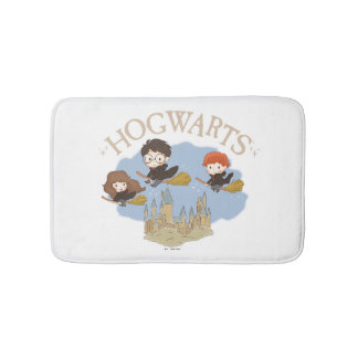 HARRY POTTER™, Hermione, & Ron flyger över HOGWART Badrumsmatta