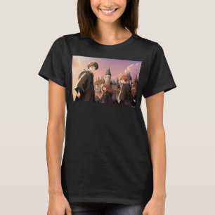 HARRY POTTER™ Hermione & Ron HOGWARTS™ Animerad sc T Shirt