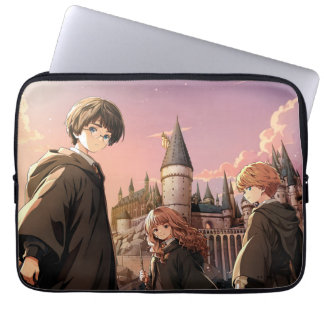 HARRY POTTER™ Hermione & Ron HOGWARTS™ Animescen Laptop Fodral