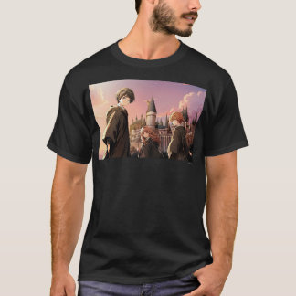 HARRY POTTER™ Hermione & Ron HOGWARTS™ Animescen T Shirt
