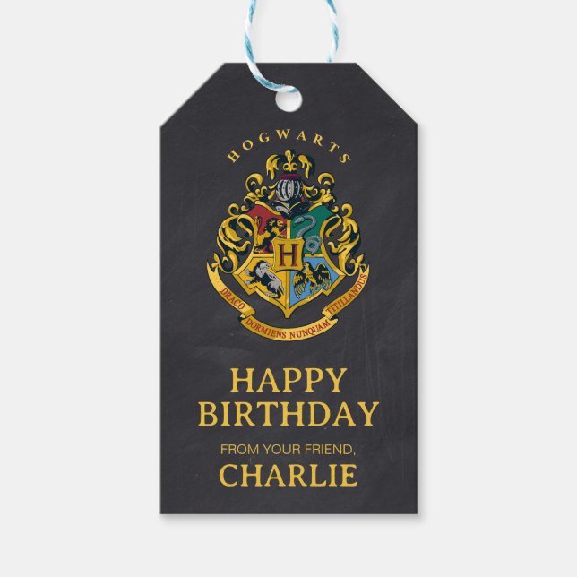 Harry Potter | Hogwardsfödelsedag från Presentetikett (Framsidan)