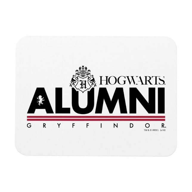 Harry Potter | HOGWARTS™ Alumni GRYFFINDOR™ Magnet (Horisontell)