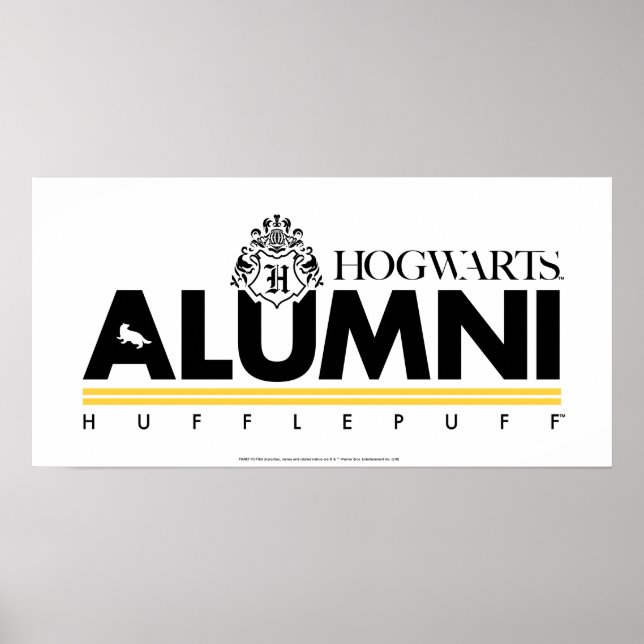 Harry Potter | HOGWARTS™ Alumni HUFFLEPUFF™ Poster (Framsidan)