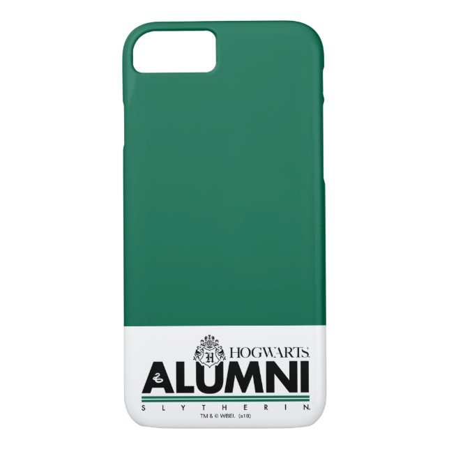 Harry Potter| HOGWARTS™ Alumni SLYTHERIN™ Case-Mate iPhone Skal (Baksida)
