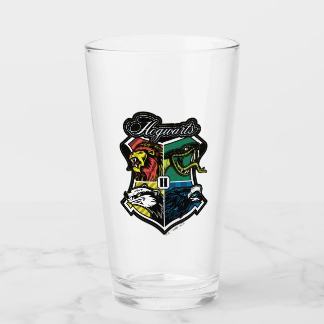 HARRY POTTER™ | HOGWARTS™ Athletic Badge Glaskopp (Framsida)
