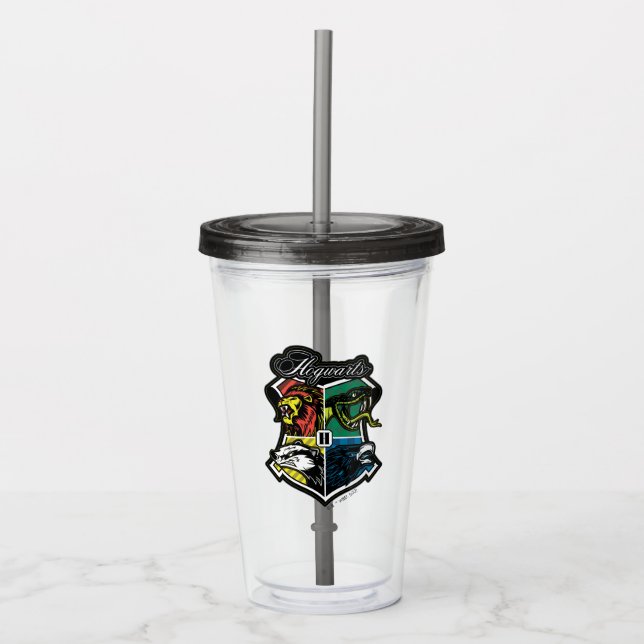 HARRY POTTER™ | HOGWARTS™ Athletic Badge Take Away Mugg (Framsida)