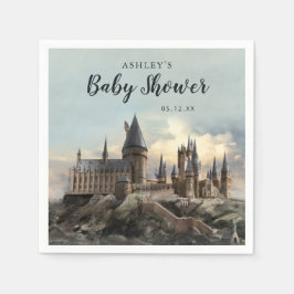 Harry Potter | Hogwarts babystövel i slott Pappersservett