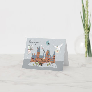 Harry Potter Hogwarts Castle Baby Shower Tack Kort