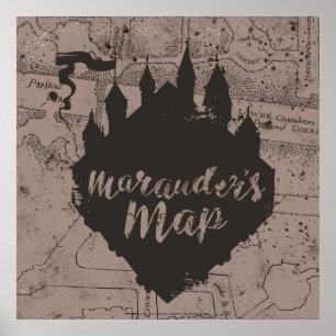 Harry Potter   HOGWARTS™ Castle Marauders Karta Poster