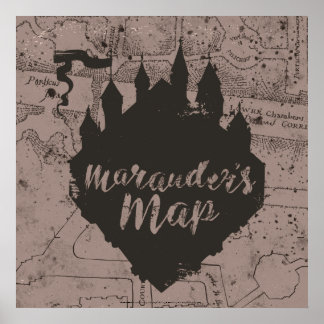 Harry Potter | HOGWARTS™ Castle Marauders Karta Poster