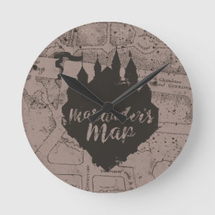 Harry Potter HOGWARTS™ Castle Marauders Karta Rund Klocka