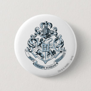 Harry Potter Hogwarts Crest - Blue Knapp