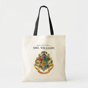 Harry Potter   Hogwarts Crest Teacher Personlig Tygkasse