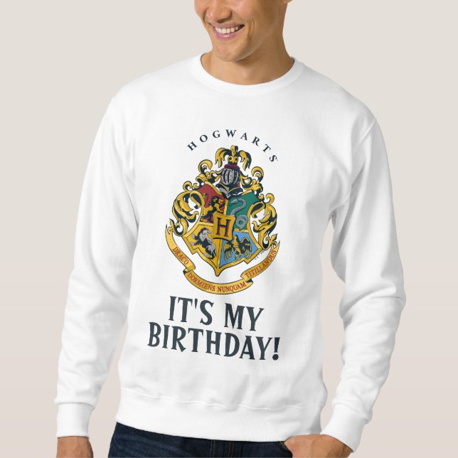 Harry Potter | Hogwarts - Det är min födelsedag Lång Ärmad Tröja (Framsida)