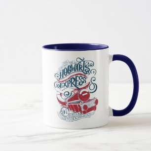 Harry Potter Hogwarts Express Typografi Mugg