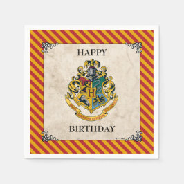 Harry Potter | Hogwarts födelsedag Pappersservett