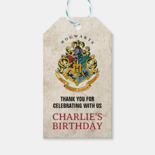 Harry Potter   Hogwarts födelsedags tack favor Presentetikett
