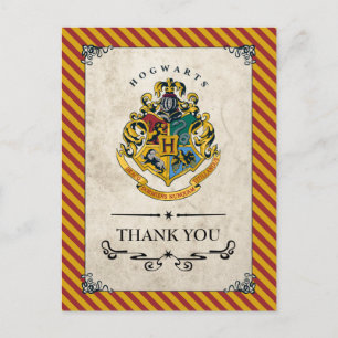 Harry Potter   Hogwarts Födelsedags Tacksamhet Vykort