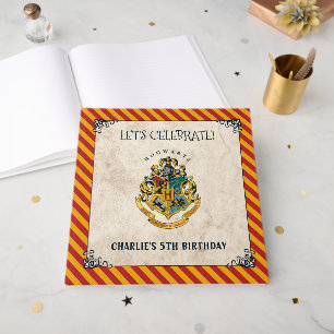 Harry Potter Hogwarts födelsedagskort och presentk Gästböcker