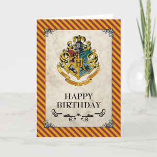 Harry Potter | Hogwarts Glad födelsedag Kort