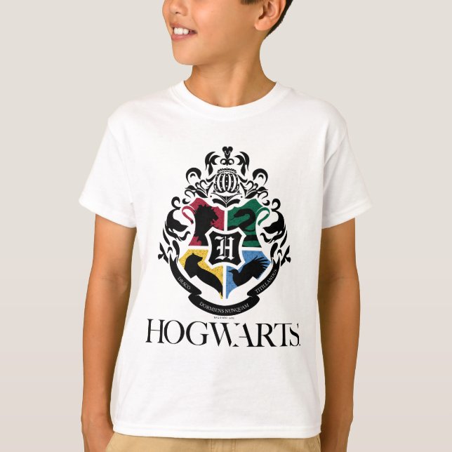 Harry Potter | HOGWARTS™ pride skolar vapenskölden T Shirt (Framsida)