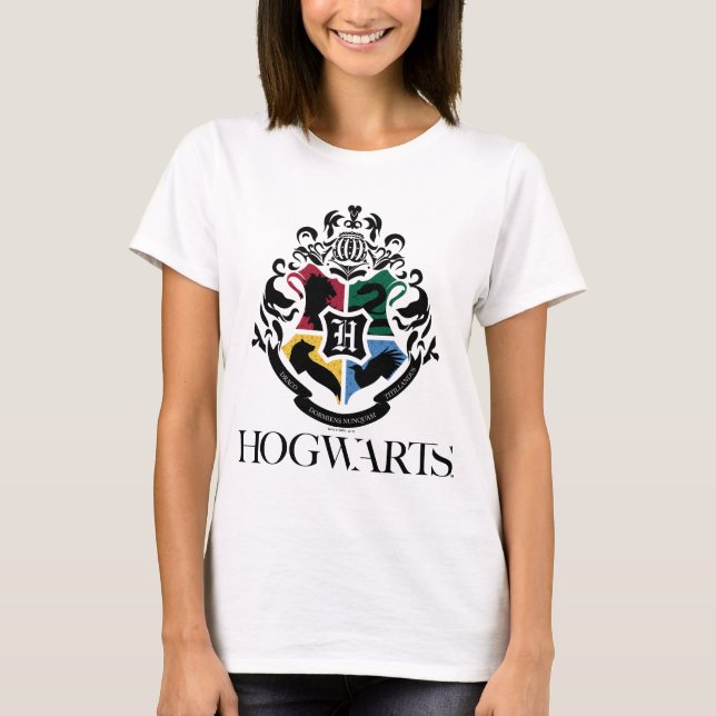 Harry Potter | HOGWARTS™ pride skolar vapenskölden T Shirt (Framsida)