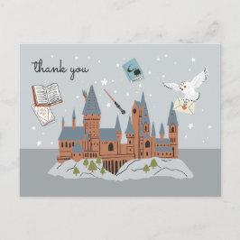 Harry Potter Hogwarts Slott Baby Shower Tack Kort