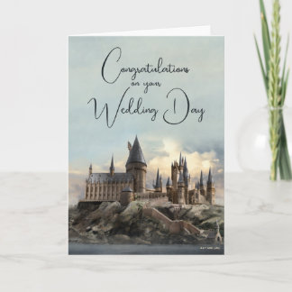 Harry Potter | Hogwarts Slott Bröllop Kort
