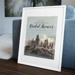 Harry Potter   Hogwarts Slott Bröllopsdusch Poster