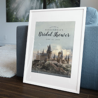 Harry Potter | Hogwarts Slott Bröllopsdusch Poster