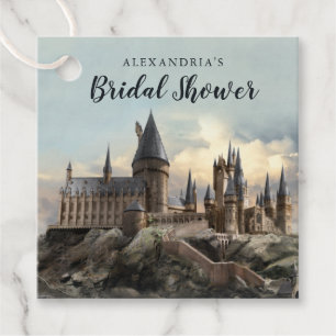 Harry Potter   Hogwarts Slott Bröllopsduschpresent Gåvor Etiketter
