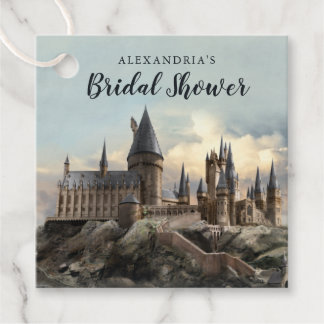 Harry Potter | Hogwarts Slott Bröllopsduschpresent Gåvor Etiketter