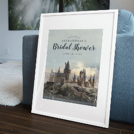 Harry Potter | Hogwarts Slott Bröllopsfest för bru Poster