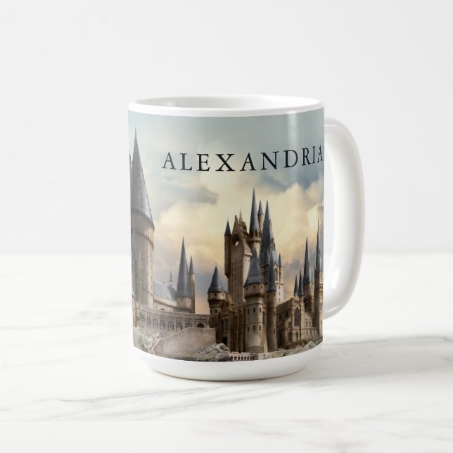 Harry Potter | Hogwarts slott Dagtid Kaffemugg (Framsida höger)