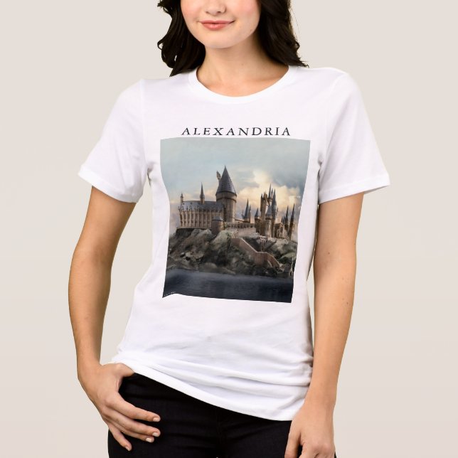 Harry Potter | Hogwarts slott Dagtid T Shirt (Framsida)
