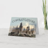 Harry Potter Hogwarts slott Grattis