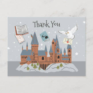 Harry Potter | Hogwarts Slott Tack Vykort