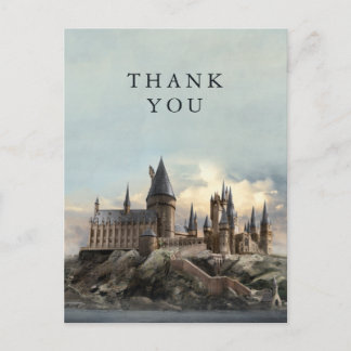 Harry Potter Hogwarts Slott Tack Vykort