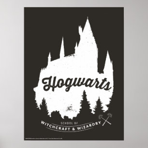 Harry Potter HOGWARTS™ Slottet Typografi Poster