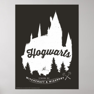 Harry Potter | HOGWARTS™ Slottet Typografi Poster