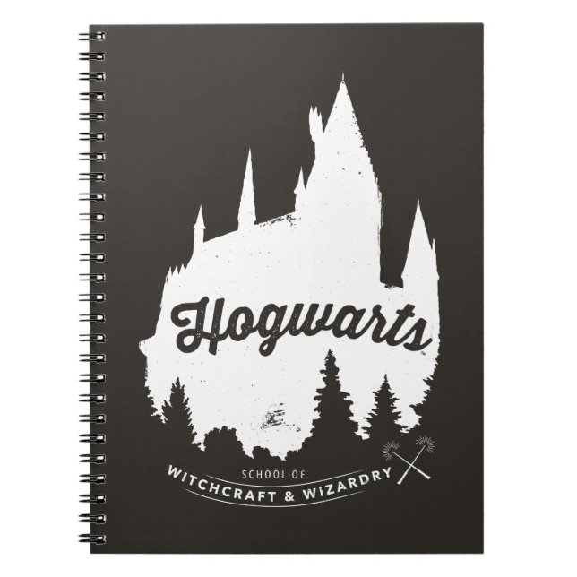 Harry Potter | HOGWARTS™-slottets typografi Anteckningsbok (Framsidan)