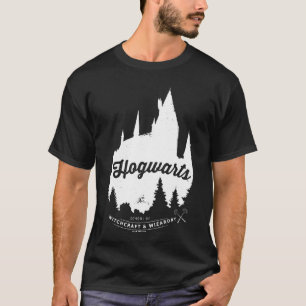 Harry Potter HOGWARTS™-slottets typografi T-shirt