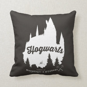 Harry Potter   HOGWARTS™ slotttypografi Kudde